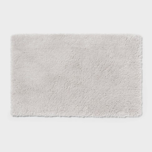 18x32 Plush Half Moon Bath Rug Cream - Threshold™