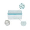 Unique Bargains Portable Soap Dish with Lid Reusable for Laundry Shoes Carpet - 2 of 4