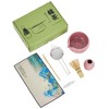 8 Piece Pink Matcha Set - Ceramic Bowl, Bamboo Whisk/Scoop, Stainless Steel Sifter, Complete Starter Kit with Tea Cloth/Spoon, Gift Set for Women - 2 of 4