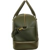 Ellen Tracy 20 Inch Pebble Grain Pocket Drop Bottom Duffel - 3 of 4