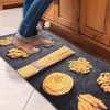 Evideco French Home Goods Pasta Anti Fatigue Kitchen Runner Rug 47" x 20" - image 4 of 4