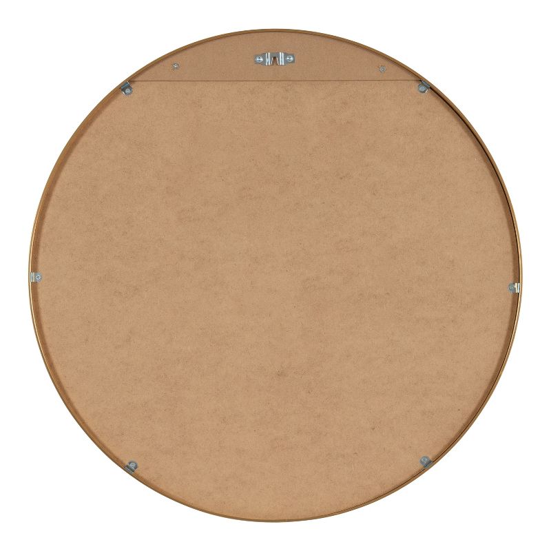 Kate and Laurel Zayda Metal Round Mirror, 4 of 9