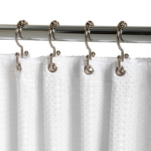 Zenna Home - Shower Curtain Rings - Chrome - 1 of 1
