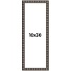 PosterPalooza | Panoramic Deco Black Picture Frame - UV Acrylic, Foam Board Backing, Hanging Hardware - 2 of 4