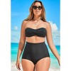 Swimsuits for All Women's Plus Size High Waist Swim Brief - image 4 of 4