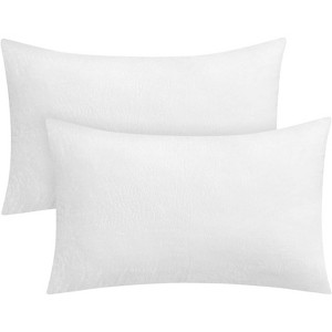 LISM 20x26 Inches Flannel Pillowcases with Zipper,Cozy Fuzzy Velvet Standard Pillow Shams Set of 2 - 1 of 4