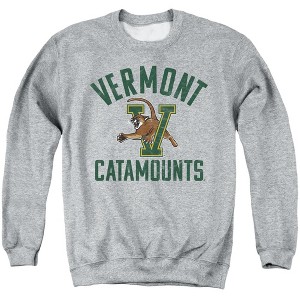 University of Vermont Official Vermont Catamounts Logo Adult Crewneck Sweatshirt - 1 of 4