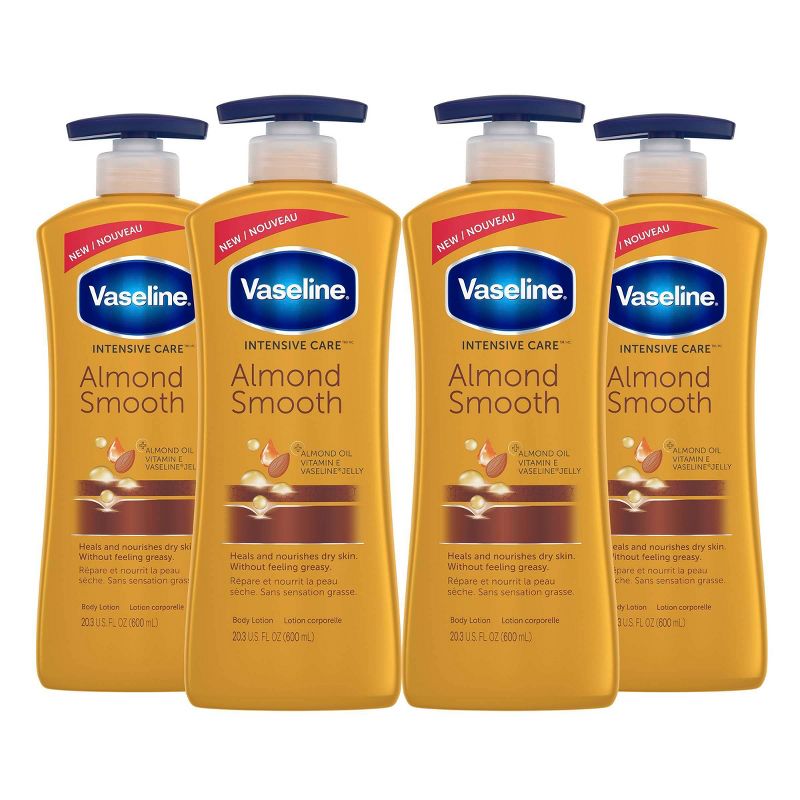 Vaseline Almond Smooth Lotion - 1ct/20.3 fl oz, 6 of 8