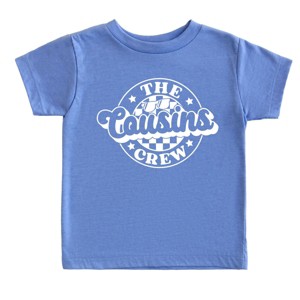 The Juniper Shop The Cousins Crew Checkered Toddler Short Sleeve Tee - 1 of 4