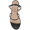Journee Collection Womens Samilee Metallic Vegan Leather Platform Sandals - 4 of 4