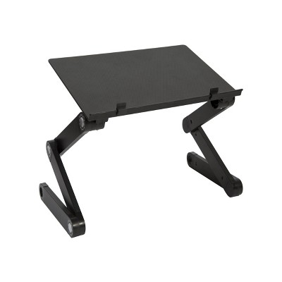 Workez Professional Adjustable Laptop Stand & Lap Desk Black - Uncaged Ergonomics