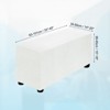 Unique Bargains Polyester Rectangular Stretchy Elastic Stool Cover - 2 of 4