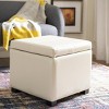 Madison Square Storage Ottoman - HUD8228 - Safavieh Couture - 2 of 4