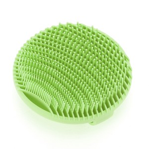 Unique Bargains Round Shape Bath Brush for Bathroom 4.02" 1 Pc - 1 of 3