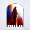 Women's Superman 2025 Look Up Poster Cap Sleeve Baby Rib Crop Top - 3 of 4