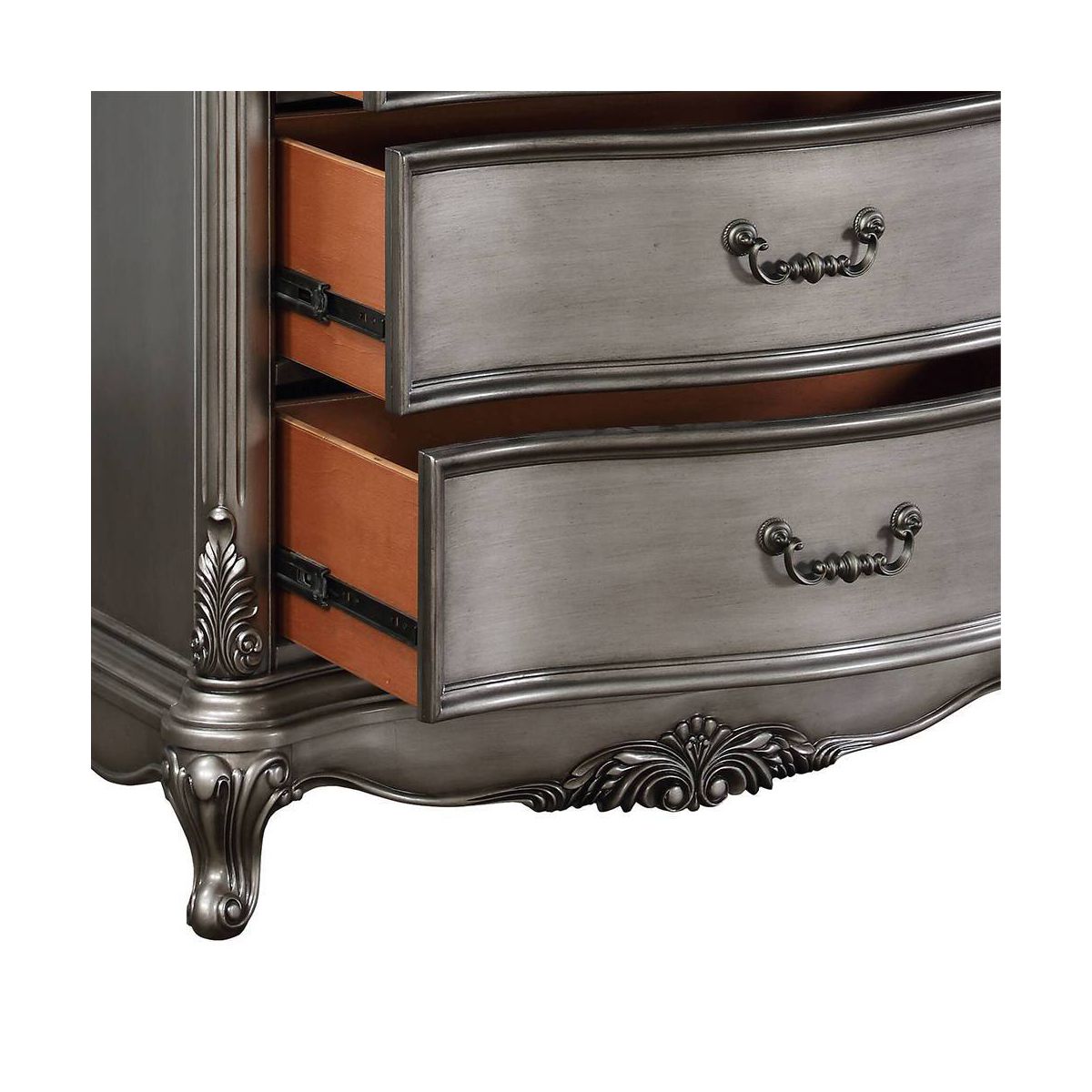 Acme Furniture Ariadne 5-Drawer Dresser Antique Platinum Finish - thumbnail 3