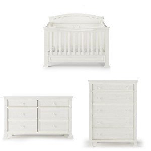 Child Craft Westgate 4-in-1 Convertible Crib, Double Dresser, and Chest 3-Piece Nursery Set, Arrives Fully Assembled - 1 of 4
