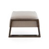 Syemin Ottomans and Benches Storage Benches, End of Bed Bench, Upholstered Storage Ottoman Window Bench, Shoe Cabinet Bench, Beige, 33"*24"*16.75" - 4 of 4