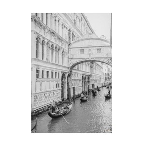 Trademark Fine Art - Life BeautifuLEE Venice Historic Gondola Canvas Art - 1 of 4