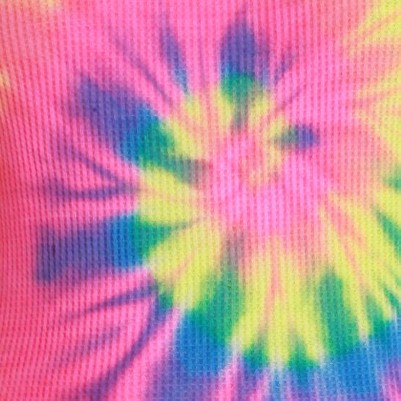 tie dye neon