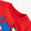 MyKids-USA Baby Boy Cartoon Graphic Red Fashion Cotton T Shirt Red 100 (2-3Y) - 2 of 4