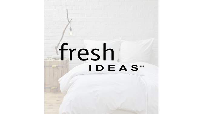 Euro 100% Cotton Pillow Protector - Fresh Ideas, 2 of 7, play video