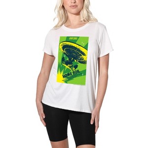 Women's Star Trek Tng Season 1 Episode 18 Loose T-Shirt White - 1 of 4