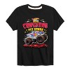Boys' - Hot Wheels - Monster Trucks Crushing 1st Grade Short Sleeve Graphic T-Shirt - 2 of 4