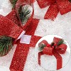 Set of 4 Christmas Decorations Lighted Gift Boxes, 80 LED Plug in Lighted Xmas Boxes - 3 of 4