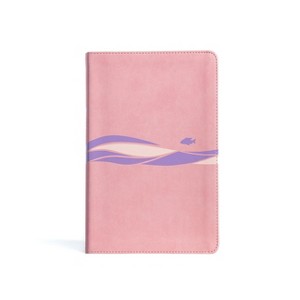 CSB Easy-For-Me Bible for Early Readers, Coral Pink Leathertouch - by  Csb Bibles by Holman (Leather Bound) - 1 of 1