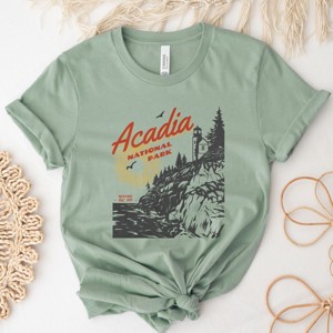 Simply Sage Market Acadia National Park Maine Est. 1919 Short Sleeve Tee - 1 of 4