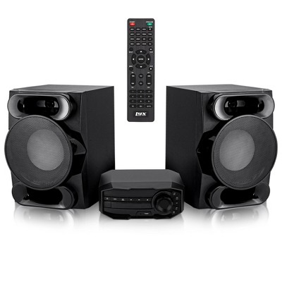 LyxJam Bluetooth Stereo System for Home W/CD Player, MP3, USB, Bass ...