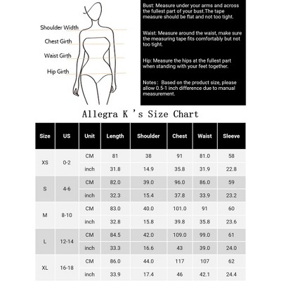 Allegra K Women's Notched Lapel Single Breasted Button Down Outerwear Winter Coats Black Medium — фото 6
