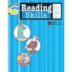 Reading Skills, Grade 6 - (Flash Kids Harcourt Family Learning) by  Flash Kids (Paperback) - 1 of 1