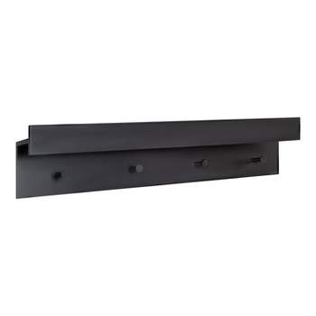 Command Picture Ledge With 10 Mounting Strips Black : Target