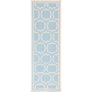 Dhurries DHU545 Hand Woven Flat Weave Indoor Rugs - Safavieh - 1 of 4