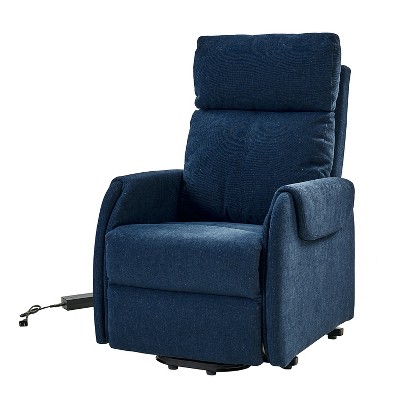 Miriam Upholstered Lift Assist Power Recliner Chair for Elderly | Artful Living Design