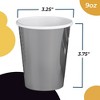 Crown Display 9 oz. Disposable Coffee Cups Paper Cups Hots Drinks/Cold Cups Durable Disposable Hot Tea Cup Disposable - 3 of 4