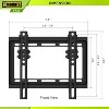 Promounts Tilt TV Wall Mount for TVs 13" - 47" Up to 44 lbs - 2 of 4