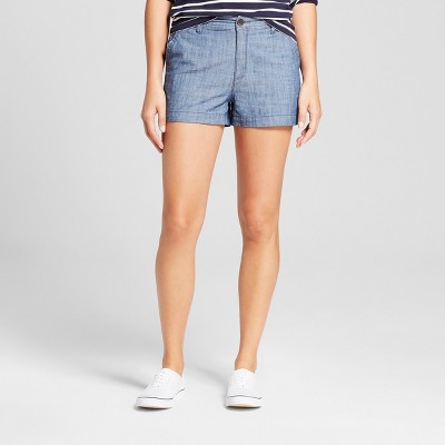 women's 3 inch chino shorts