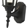 Livex Lighting Hamilton 1 - Light Wall Light in  Textured Black - 4 of 4