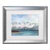 Trademark Fine Art Philippe Sainte Laudy In The Middle of The Blue Matted Framed Art - 2 of 4