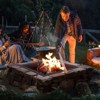 VEVOR Fire Pit Ring, 36x36 in Outer/30x30 in Inner Diameter, 10inch Height Square Fire Pit Insert, for Outdoor Camping, Bonfires, Black - 2 of 4