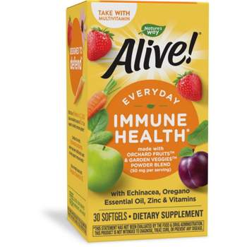 Nature's Way Alive! Everyday Immune Health Softgels - 30ct