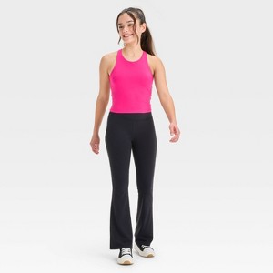 Girls' Strappy Crop Tank Top - All In Motion™ - 1 of 2