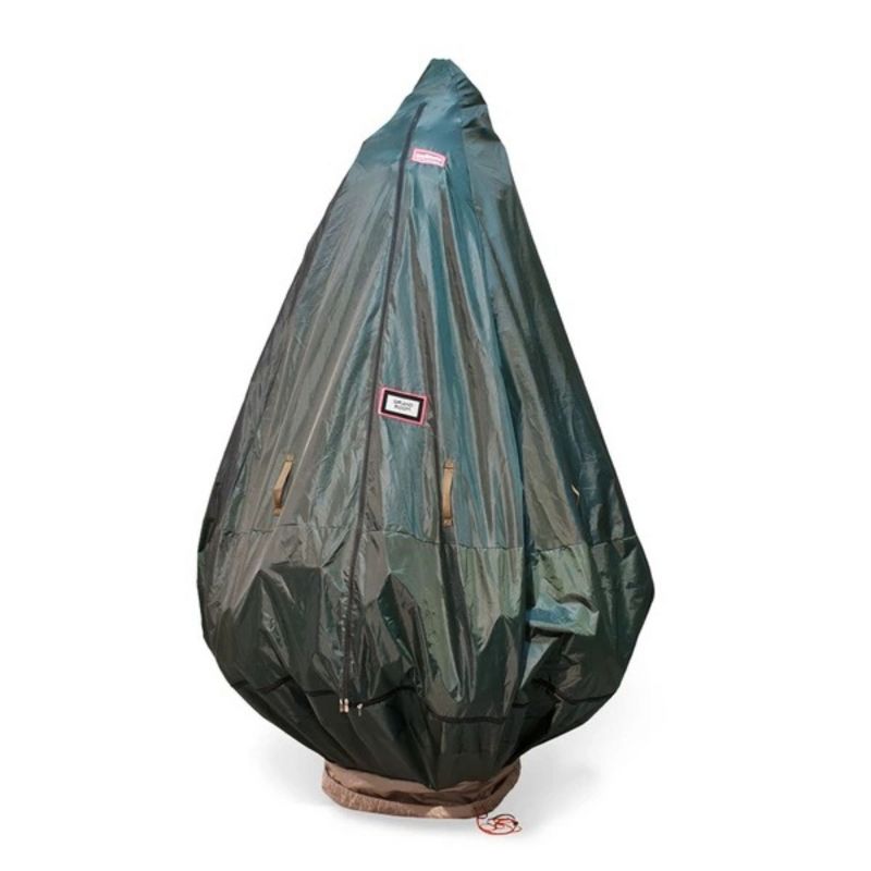 Northlight Decorated Christmas Tree Storage Bag With Rolling Stand-Holds 6-9 ft trees, 2 of 7
