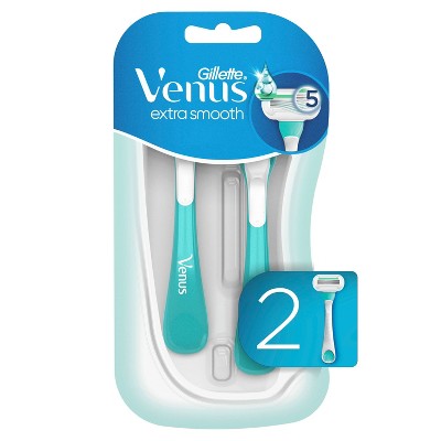 Gillette Venus Extra Smooth Sensitive Women's Disposable Razors - 2pk