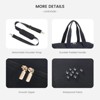 Large Women Travel Duffle Bag - Carry on Overnight Bag with Shoe Compartment and Toiletry Bag - 3 of 4