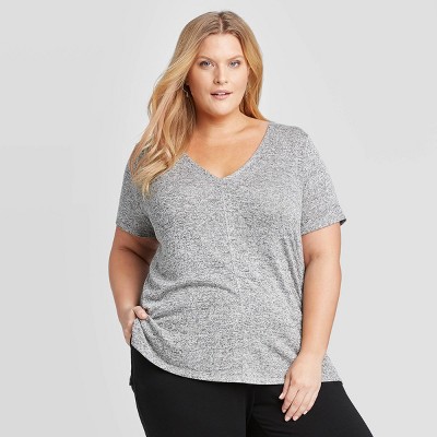 short sleeve hoodie womens plus size