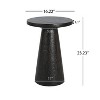 Christopher Knight Home Vane Modern Lightweight Concrete Side Table - 3 of 4